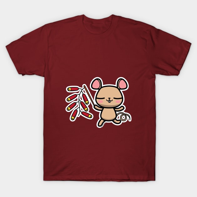 Chinese new year 2020 shirt 3B T-Shirt by doodletales